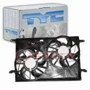TYC Dual Radiator & Condenser Fan Assembly for 2008-2016 Buick Enclave Belts nv