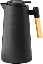 Thermal Carafe, 1000ml Insulated Teapot with Glass Liner, Water Pitcher, Tea Jug, Beverage Dispenser for Travel Camping Restaurant Home Use