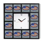 Advertising Remington Firearms Guns Promo Man Cave Clock 10.5". Not $65