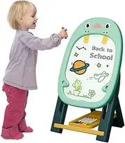 Easel for Kids,Magnetic Plain Painting Easel - Art Easel for with Painting Accessories, Stable and Durable Easel for Boys and Girls