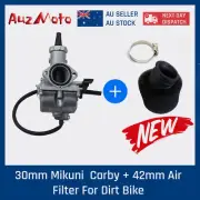 30MM Mikuni Racing Carby Carbrettor Kit for Honda Yamha Suzuki Trail Bike 250cc