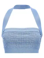 [Balmain] Balmain-Pb Top Celeste-Donna 40FR Light Blue