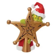Studio Brands The Grinch Grinch Tree Topper Holding A Sign 6010970