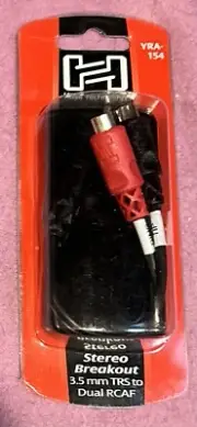 Stereo Breakout Cable 3.5mm To RCA