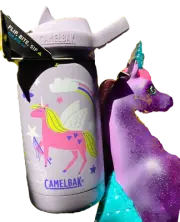 Camelbak 12 oz Unicorn water bottle