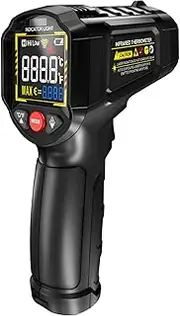 Handheld Surfaces Temperature Meter - Smart Industrial Temperature Instrument | Digital High Temp Gauge | Surfaces Temp Reader | No Touch Temperature Gauge | Degrees Precise Temperature Monitor