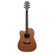 Timberidge '4 Series' Left Handed Cedar Solid Top Acoustic-Electric Dreadnought