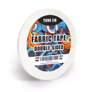 Double Sided Fabric Tape - 1/4 Inch X 108 Feet - Hem Tape No Sew No Iron, Peels