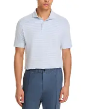 Peter Millar Crown Crafted Albatross Cotton Blend Pique Polo Shirt