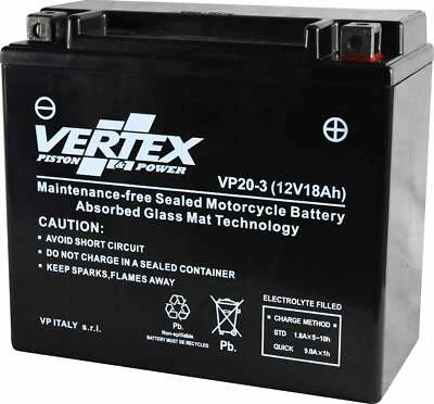 Vertex Battery For CAN-AM Outlander 500 Max DPS 2014