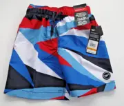 Speedo Big Boys S Board Swim Shorts Lined Trunks Blue Red White Bittersweet NWT