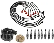 ACDelco Ignition Kit Distributor Rotor Cap Wire Spark Plugs For GMC C15 K25 V8