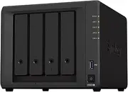 Synology DiskStation DS923+ 4-Bay 3.5" Diskless, AMD Dual Core CPU, 4GB RAM, 2xGbE NAS + Optional 10GbEconnectivity, 2 x USB3.2, 1 x eSATA, 3 Year Wty
