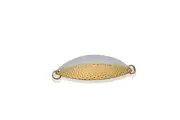 Williams Flasher 2, No Hook Fishing Lure - Silver & Gold Nu-wrinkle - F2HN