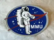 MMU Sticker - Manned Maneuvering Unit (MMU) 1984 NASA Florida, Former Employee