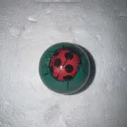 VINTAGE 1990s RARE & UNIQUE “JET BALL” FLOATING LADYBUG!
