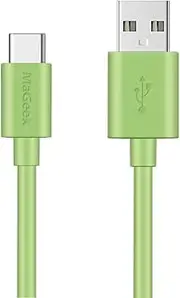 [MaGeek] (1.8m) Extra Long USB Type C to USB 2.0 Cable for Samsung Galaxy S20, S10, S9, S9+, S8, S8+, Nexus 6P, LG G6, New MacBook, Google Pixel XL,OnePlus and More (Green)