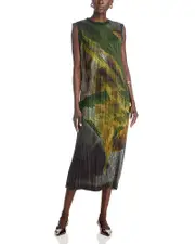 Jason Wu Collection Pleated Midi Shift Dress