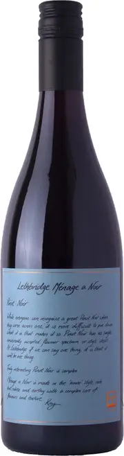 Lethbridge Menage a Noir Pinot Noir 2023 750ml
