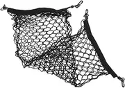 VILLFUL Pet Safety Fence Car Trunk Net Black 90x40cm Animal Mesh Fence Car Separation Mesh