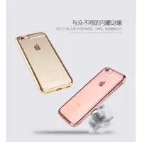 在飛比找蝦皮購物優惠-iPhone 6 PLUS 5.5 透明 超薄 水鑽 鑲鑽 