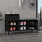 Engineered Wood Shoe Cabinet Shoes Rack Storage Organiser Footwear Shelf Stand
