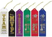 Goal Getter Soccer Sports Theme Party Favor 6 ct. Award Ribbons