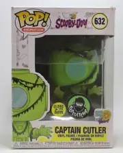 Funko Pop! Animation: Scooby-Doo Captain Cutler GITD #632 Popcultcha Exclusive