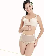 [TEMKIN] Prenatal Support Belt Pregnancy Support Maternity Belt Waist/Back/Abdomen Band Belly Brace for Birth Preparation Labour Recovery Gray (Color : Brown)