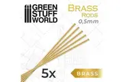 GSW: Pinning Brass Rods (0.5mm) - 5-Pack