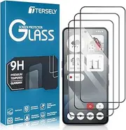 T Tersely [3-Pack] 9H Tempered Glass Screen Protector for Nothing Phone 3a / 3a Pro - Case Friendly, Shatterproof, Ultra-Clear & Anti-Scratch