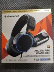 SteelSeries USB Gaming Headset 61453 High-Resolution Arctis Pro+GAMEDAC Black
