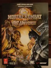 BRAND NEW Mortal Kombat VS DC Universe Video Game Strategy Guide xbox PS3
