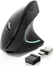 Bluetooth Mouse,Type-c and USB 2.4G Wireless Vertical Mouse Rechargeable Ergo...
