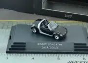Busch Smart Roadster Black Car 1:87 Scale HO (HO4323)
