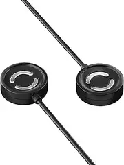 Charging Cable intended for Suunto 9 Peak Charger Replacement, USB Charger Cable Portable Cord Magnetic Replacement Cable intended for Suunto 9 Peak Charger Cable Smartwatch Accessories 3.3ft(Black)