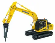 PC220-8 1/43 Diecast Model Toys Komatsu Tracked Excavator Hydraulic Breake Truck