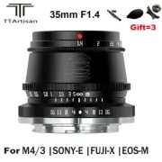 TTArtisan 35mm F1.4 APS-C Manual Focus Lens For Fuji X Sony E Canon RF EF-M M4/3