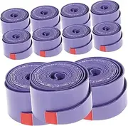 60Pcs Sweat Absorbent Racket Grip Bands Multi Function Racket Handle Tapes for Tennis Badminton Table Tennis Slip PU Material Comfortable Durable