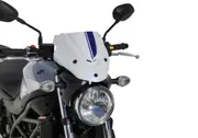 BODYSTYLE headlight cover ABS plastics white/blue, white-blue White Blue