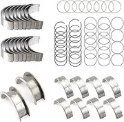 Main & Rod Bearings with Piston Rings Car Accessories for GM LS Gen III IV 4.8L 5.3L MS2199 CB-663 E-937K 2M4978
