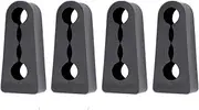 Rynplex Door Lock Sound Deadener Damper, for Lada, Xray X Ray Cross, Insulation Deaf Soundproofing Seal Soundproofing Quiet Buffer Car Damper Replacement