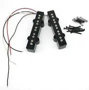 Aswalling Ceramic Open Style 5 String Bass Pickup for Style Bass Guitar Parts