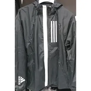 2019 一月 ADIDAS M WND FL JACKET 防風外套 風衣 黑白 彭于晏 代言 DZ0052