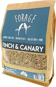 Forage Canary & Finch 1.75kg Bird Food Mix Millet Seed Fresh Australian Made