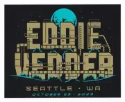 Eddie Vedder Seattle 2023 Sticker Decal Night I Solo Tour Earthlings Pearl Jam