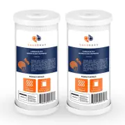 5 Micron 10x4.5 Carbon Block Water Filters Whole House CTO Water Filter Repla...