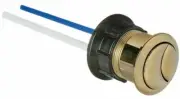 Dura DUAL FLUSH BUTTON Gold Finish *USA Brand