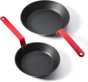 Nonstick Frying Pan Set 2-Piece, 8 and 10 Inch Skillets, Induction Compatible