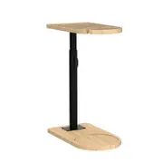 Catzon Sofa Tray Table 360 Rotatable Height Adjustable with Phone & Tablet Slots